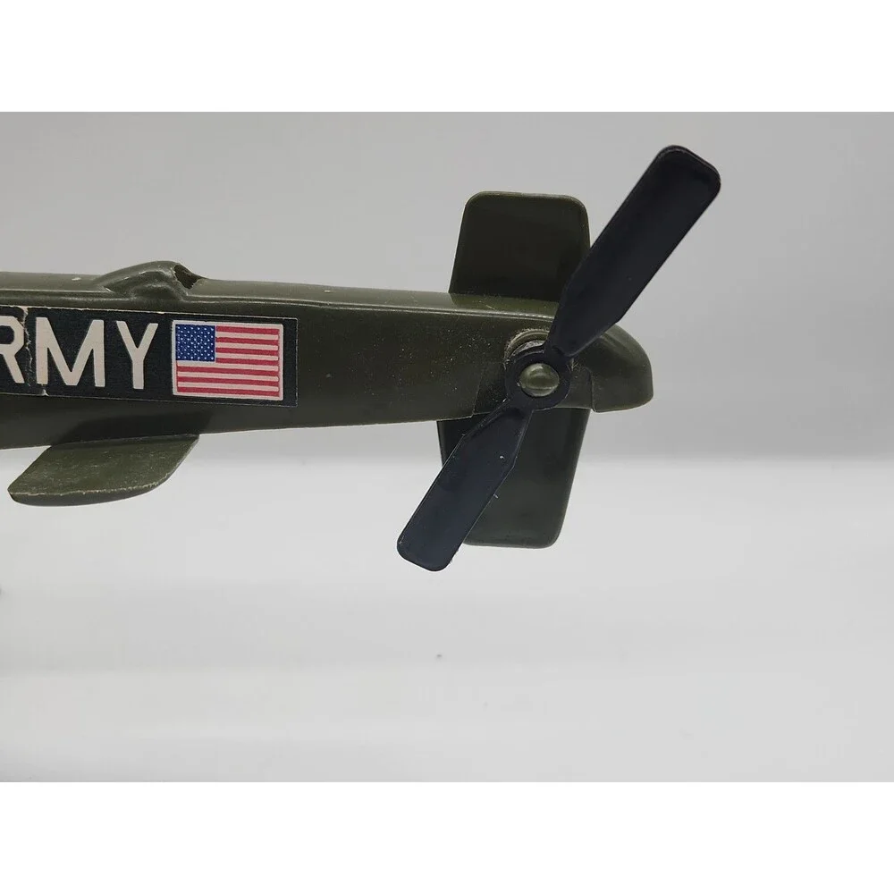 Gay Toys Inc. U.S. Army Military Helicopter Item 785 Green/Yellow Plastic USA